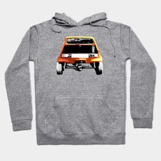 Bond Bug 1970s British classic car rear view Hoodie